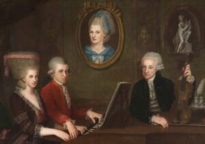 Mozart and his family