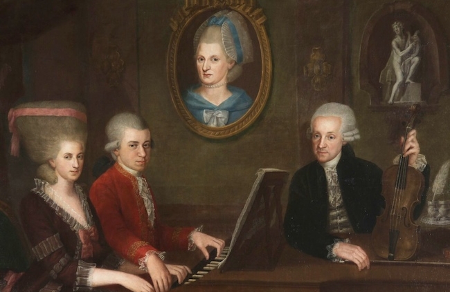 Mozart and his family