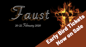 Faust - early bird tickets now on sale